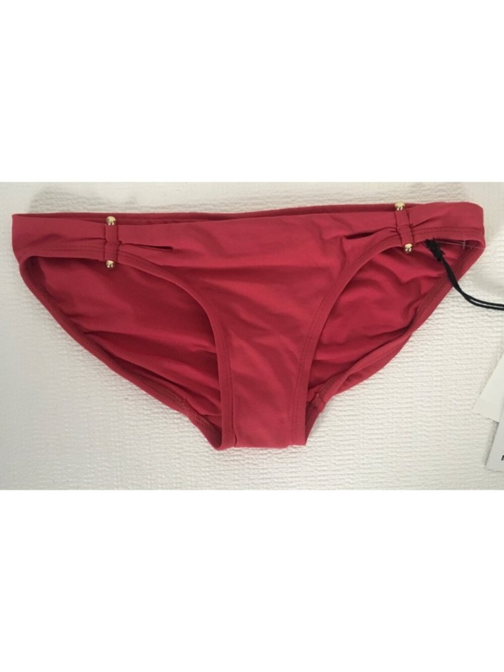 Robin Piccone Swim Bikini Bottoms Size XS Reddish Pink New with Tags